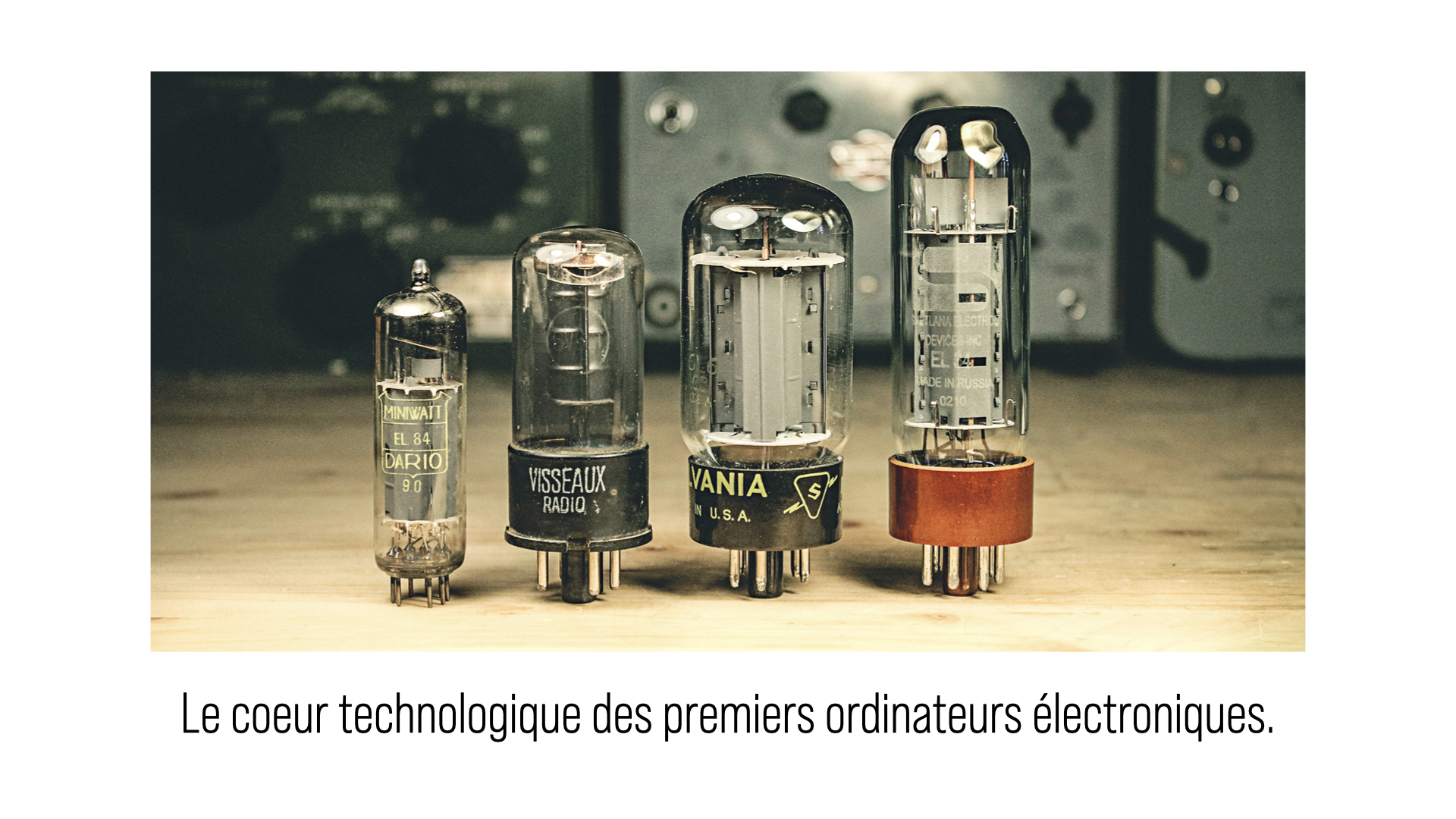 La lampe triode et le début de l’ère informatique - une étude de leur relation symbiotique.